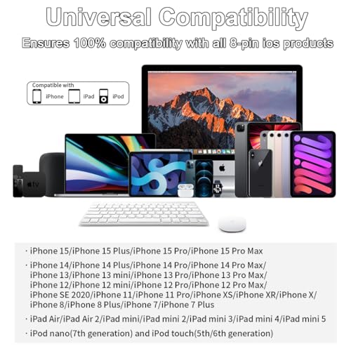 Verilux® for Lighting to 3.5 mm Headphone Jack Adapter, for iPhone Headphones Aux Audio Dongle + USB Type C to 3.5 mm Jack Female Adapter for iPhone 16 15 14 13 Pro Max 12 11 XS XR 8 7 S25 S24 - Image 5