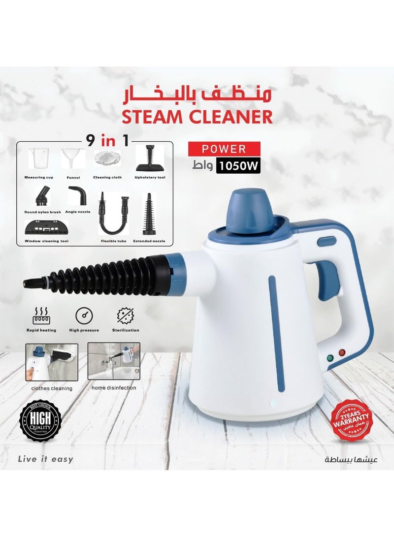 LC Multi-Purpose Handheld Steam Cleaner High-Pressure Portable Steamer for Home Kitchen and Car Cleaning - Image 2