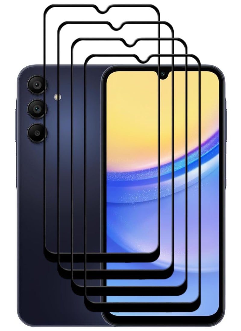 ACLIX 4 Pieces Antistatic ESD Dustproof Premium Quality High Definition Tempered Glass Screen Protector Designed For Samsung Galaxy A16 5G - Image 1