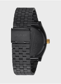 NIXON Time Teller Matte Black / Gold Watch  - Image 3