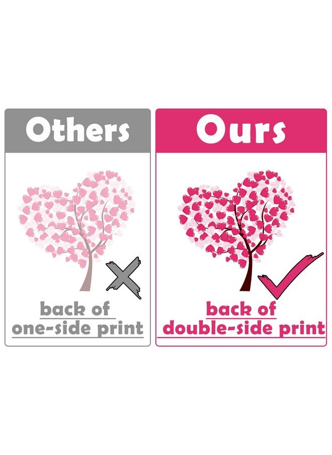 Ivenf Valentines Day Decorations Heart Window Clings Decor, Large Red Pink Heart Tree Cupid Valentines Day Decor For Kids Home School Office Classroom, Wedding Birthday Party Supplies Gifts, 6 Sheets  - Image 3