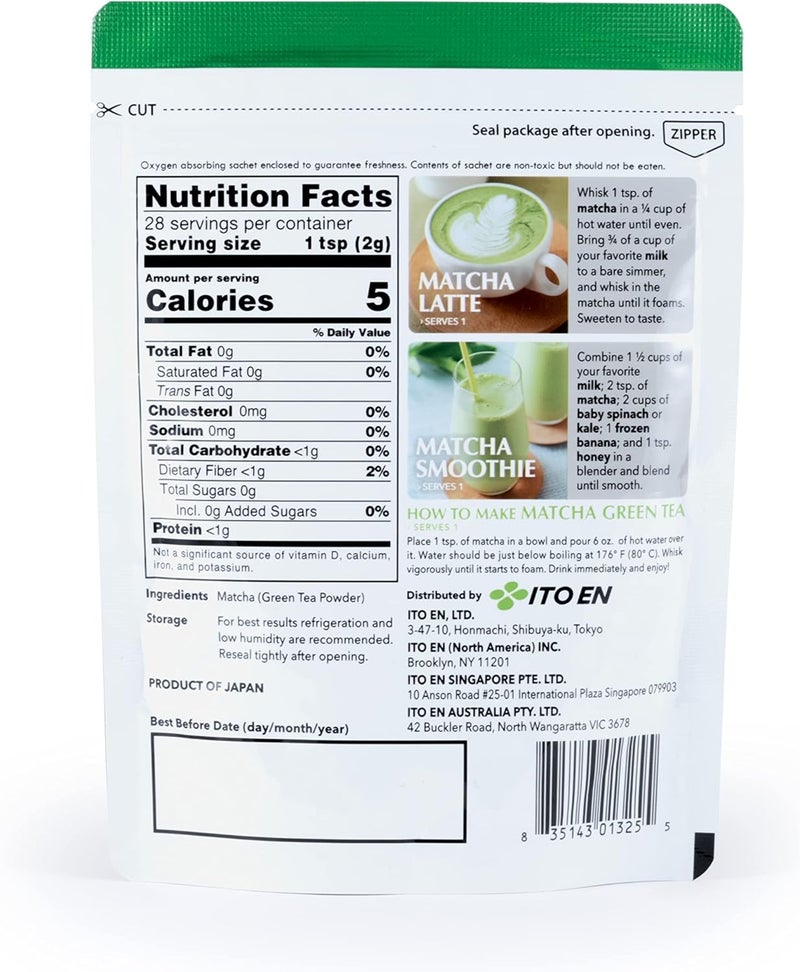 Ito En Unsweetened Matcha Green Tea Powder, 2 Ounce - Image 2