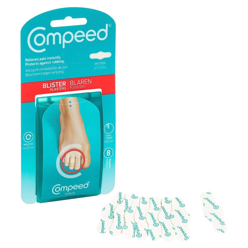 Compeed Blister Plasters On Toes, Pack of 8's - Image 2