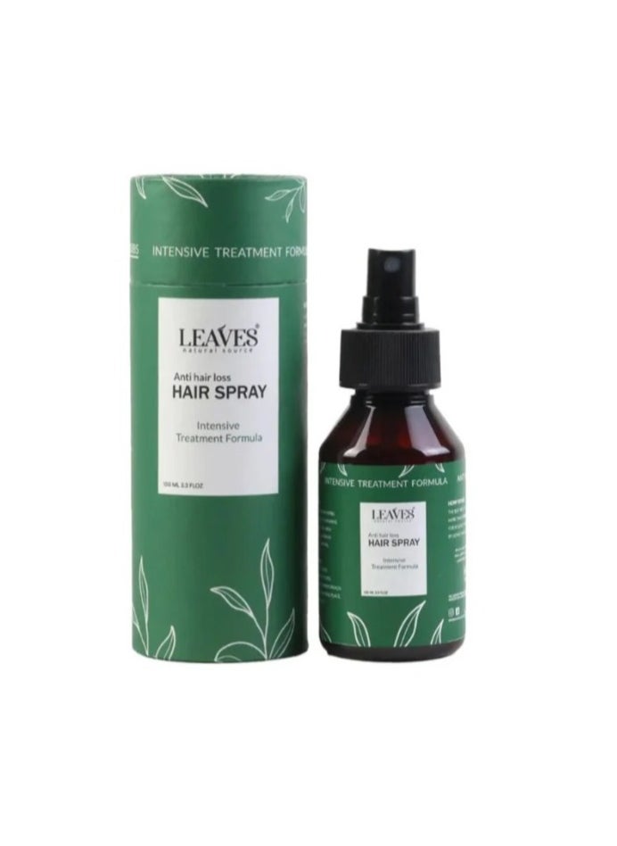 LEAVES Anti Hair Loss Hair Spray - 100ML  - Image 1