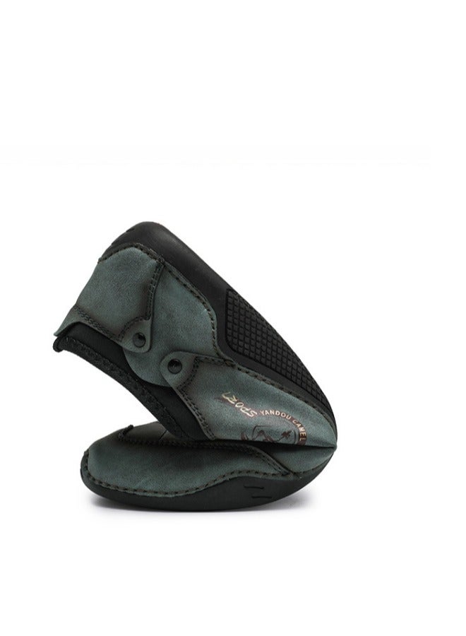 Men's Mesh Shoes, Breathable Sports And Leisure Shoes, Leather Shoes - Image 3