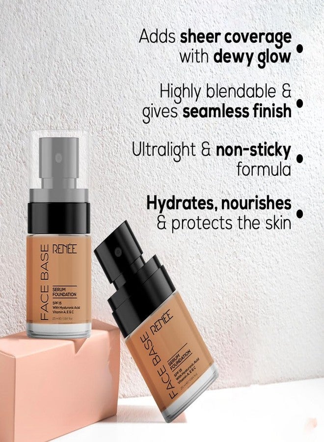 RENEE Face Base Serum Foundation -07 Regal 25 Ml - Image 4