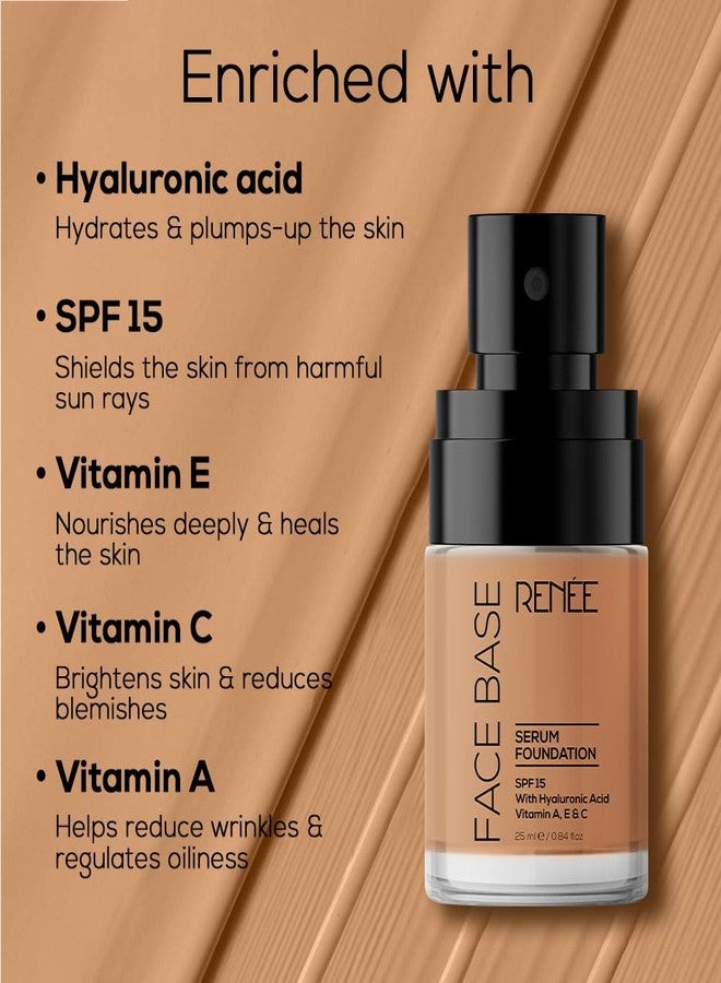 RENEE Face Base Serum Foundation -07 Regal 25 Ml - Image 5