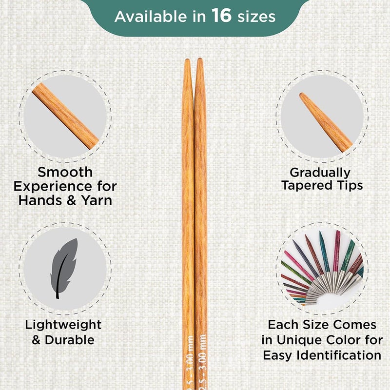 KnitPro Dreamz Interchangeable Circular Needles 5" (13cm) | US Size 2.5 (3mm) - Image 3