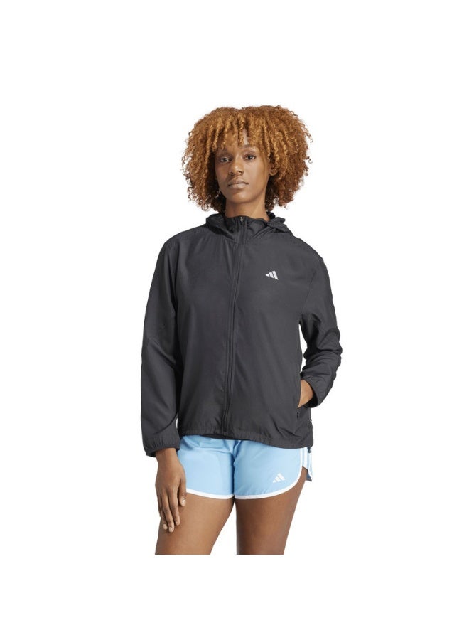 Adidas adidas RUN IT JACKET Black Running JACKETS for Women - 2XS  - Image 5
