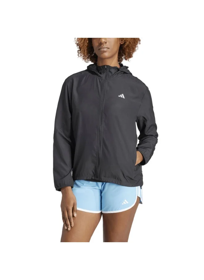 Adidas adidas RUN IT JACKET Black Running JACKETS for Women - 2XS