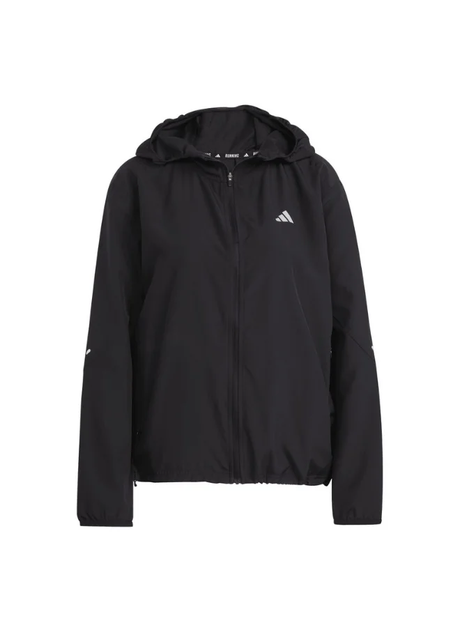 اديداس adidas RUN IT JACKET Black Running JACKETS for Women - 2XS