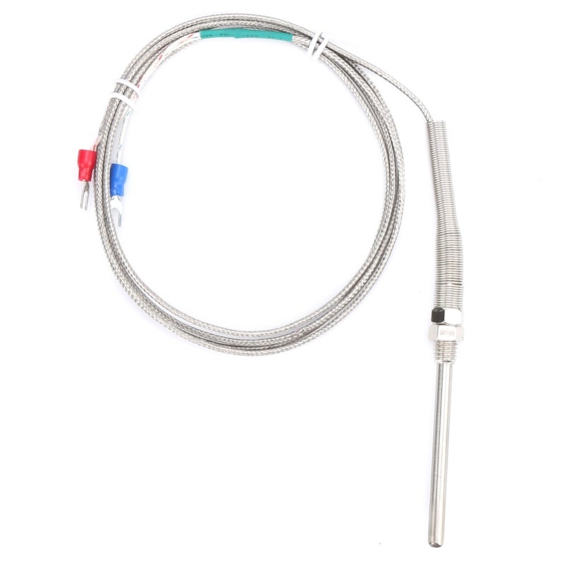 Thermocouple: Stainless Steel Construction - Precise Temperature Control, Color-Coded Connections, Superior Insulation for Chemical Industry, Laboratory Heat Treatment - Image 1