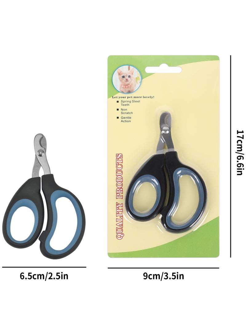 Loquat Pet Nail Clippers, Small Animals Claw Cutters and Scissors Trimmer - Image 2