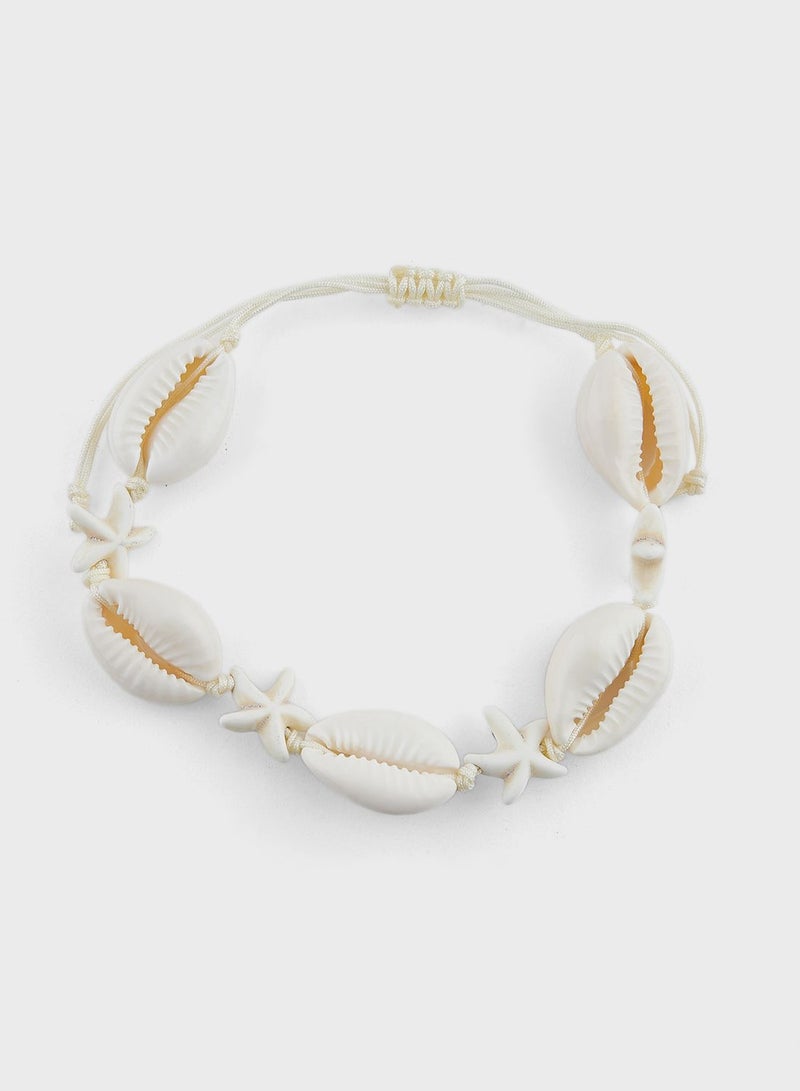 Ginger 3 Pack Shell Infinity Bracelet - Image 2