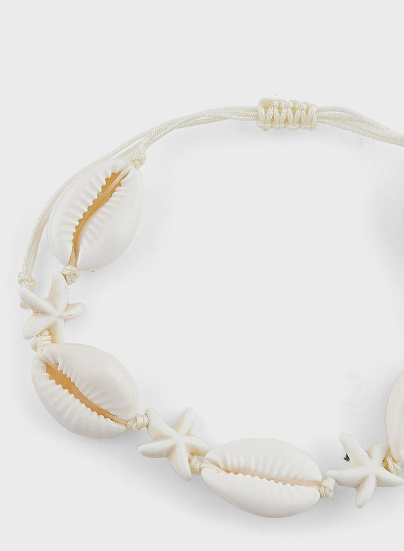 Ginger 3 Pack Shell Infinity Bracelet - Image 5