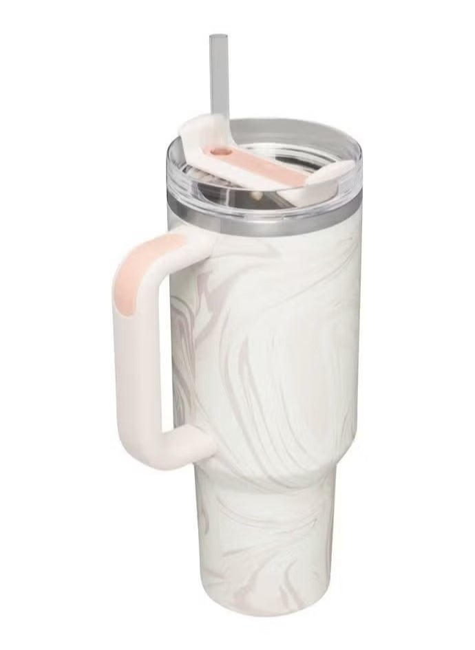 Stanley - Quencher H2.0 FlowState Stainless Steel Vacuum Insulated Tumbler with Lid and Straw for Water, Iced Tea or Coffee, Smoothie and More, 40 oz - Image 1