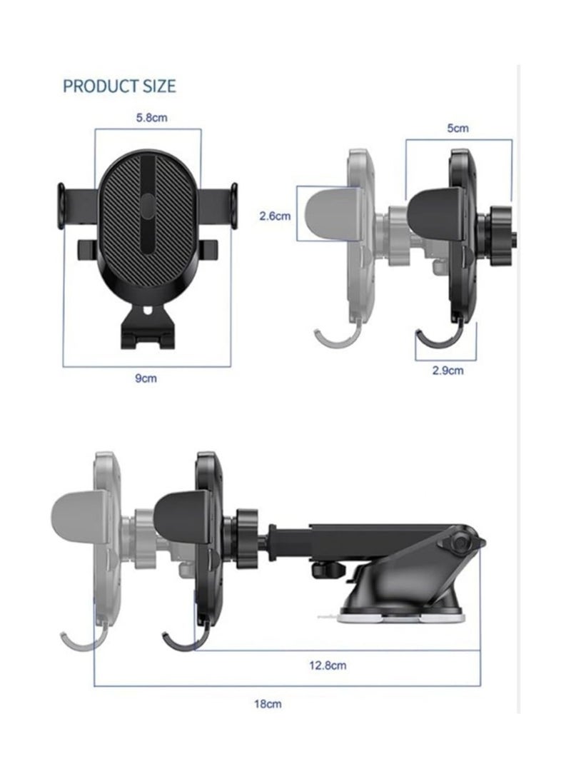 2 in 1 Dashboard Phone Holder and Air Vent Holder (X006) - Image 3