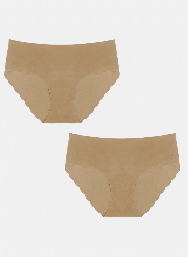 Lasso Lycra Set Of 2 Pieces Invisible Mini Underwear For Women - Image 1