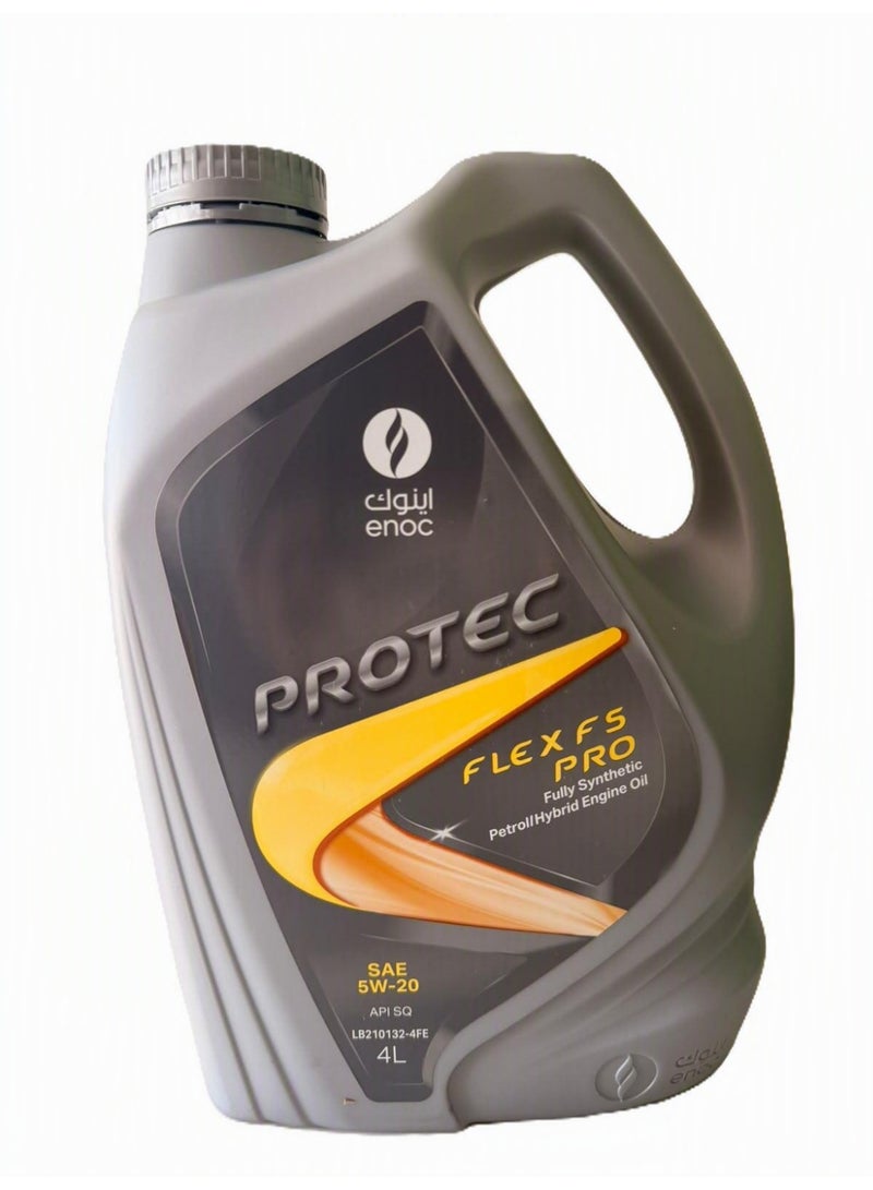 ENOC 5W-20 Fully Synthetic Engine Oil API:SQ GF-7A 4Ltr - Image 1