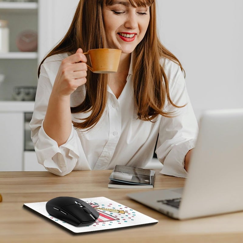 3dRose LLC 8 x 8 x 0.25 Inches Mouse Pad, Red Best Husband Ever - White Text Anniversary Romantic Gift for Him - (mp_179724_1) - Image 5