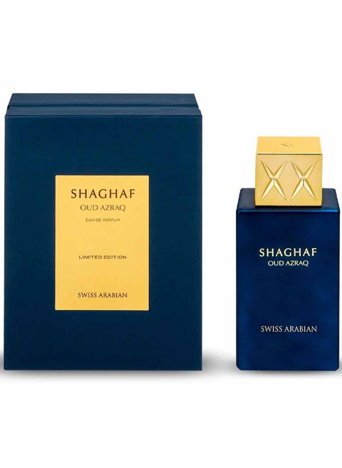 Swiss Arabian Shaghaf Oud Azraq Limited Edition For Unisex Eau De Parfum 75ML