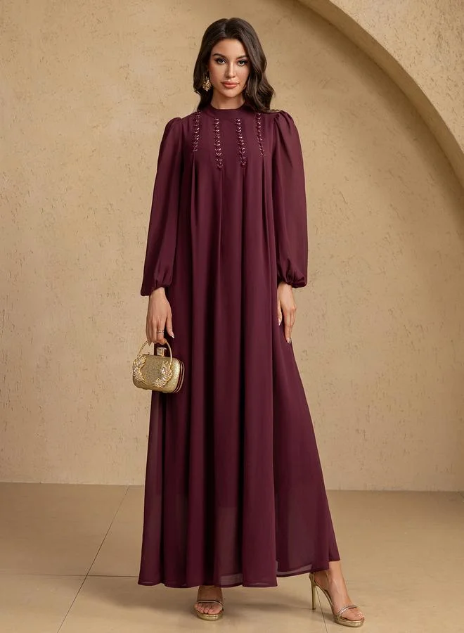 Take Two Maxi Dress With High Neck