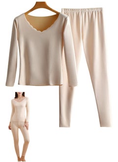 Beige V-Neck