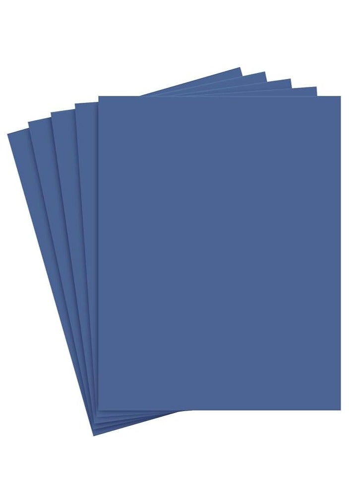 Terabyte A4 Blue Colored Paper 250 GSM 20 Sheets) Thick Bright Blue Color Paper for School Assignment Work and for Office Work Invitation Card wedding card business card craft making cardstock - Image 2