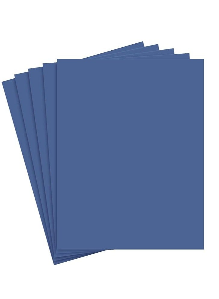 Terabyte A4 Blue Colored Paper 250 GSM 20 Sheets) Thick Bright Blue Color Paper for School Assignment Work and for Office Work Invitation Card wedding card business card craft making cardstock - Image 3