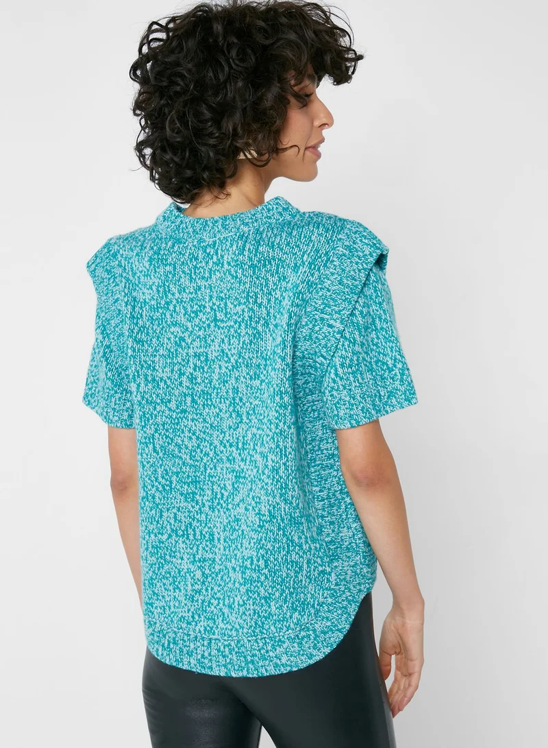 Ted Baker High Neck Knitted Top