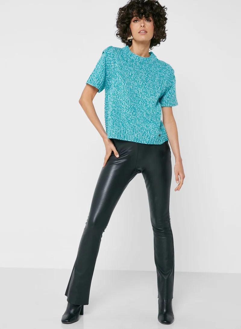 Ted Baker High Neck Knitted Top