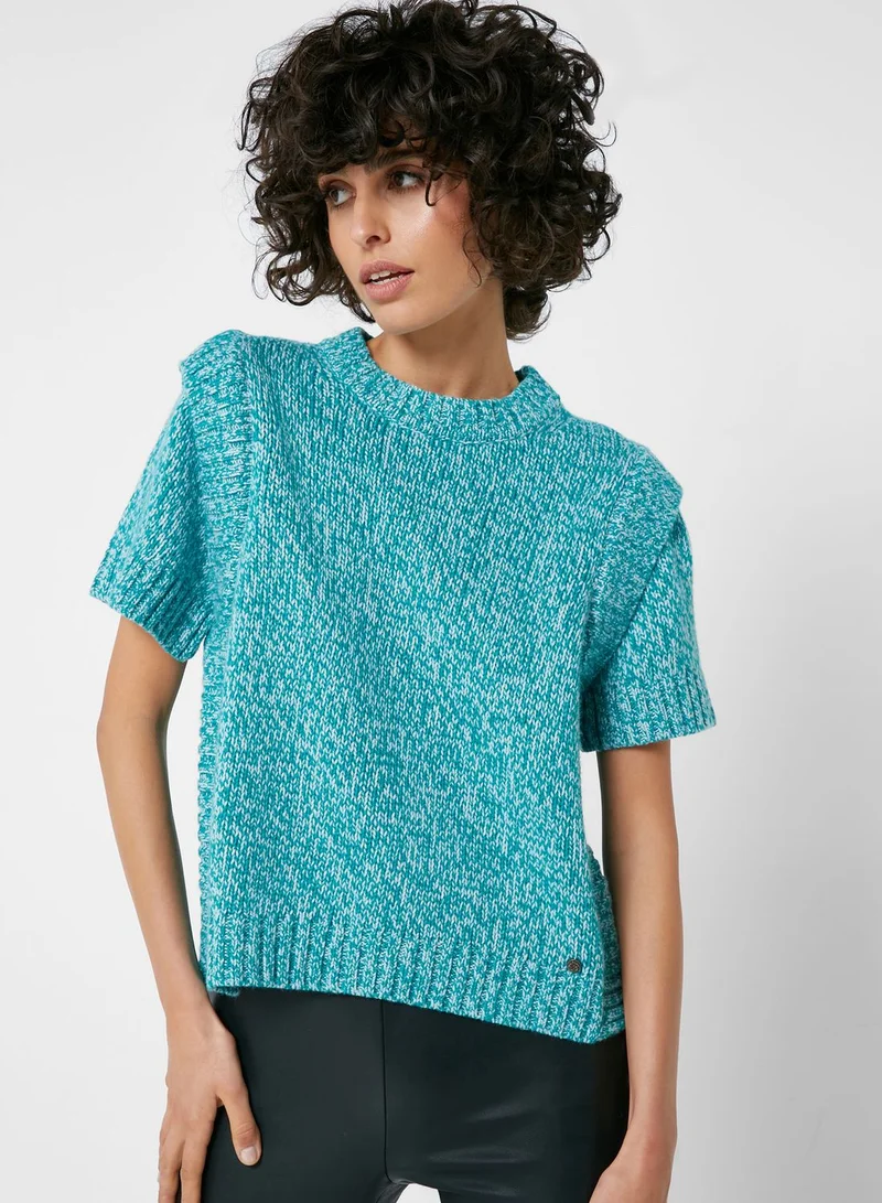 Ted Baker High Neck Knitted Top