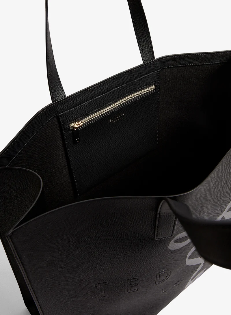 Ted Baker BLACK Bow Detail Extra Large Icon Bag for Women | Best Price UAE