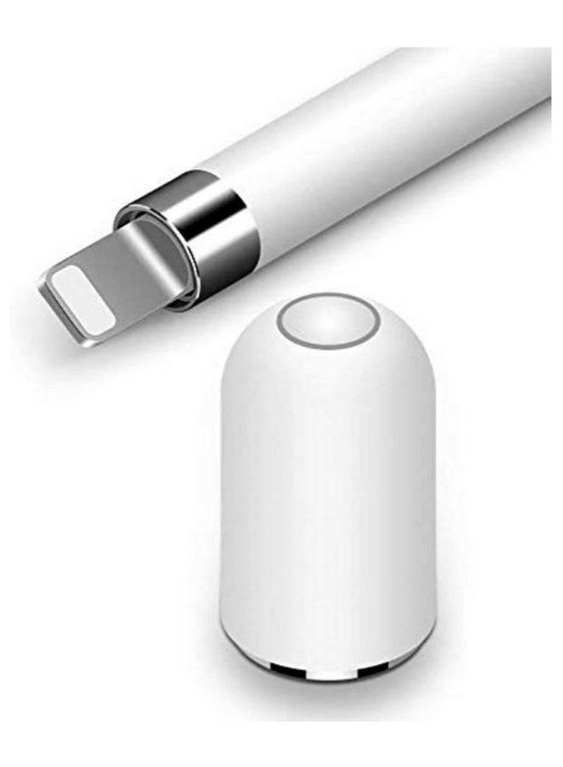 Magnetic Replacement Cap for Apple Pencil (1st/2nd Gen) for iPad Pro 9.7 10.5 12.9 Inch iPad Air 4th/5th Gen iPad Mini 6th Gen Secure Snap-On Cover for Drawing Sketching Writing Stylus Protection - Image 1