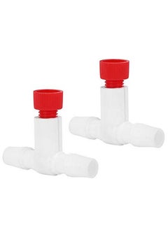 TOPINCN 2PCS Aquarium Protein Skimmer Air Valve, Plastic Fine Adjustment Protein Separator Air Valve Protein Skimmer Accessories Universal for MS Protein Separator  - Image 1