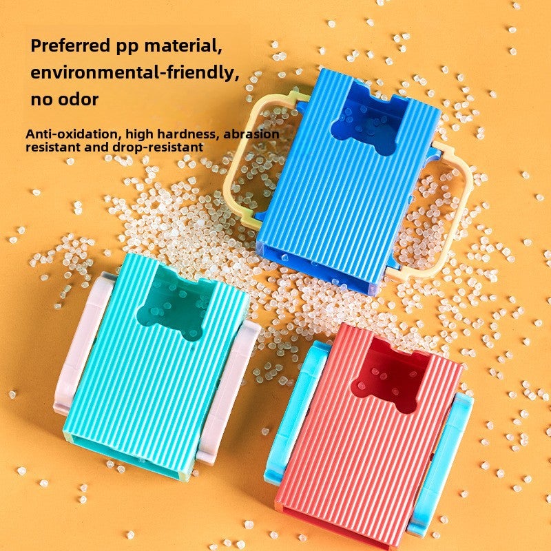 Dual-Purpose Baby Anti-Squeeze Milk Box, Puree Box, Jelly Anti-Spill Food Supplement Cup Holder, Kidsren's Milk Cup Holder(Dual-purpose Puree & Beverage Anti-extrusion Box-Orange) - Image 4