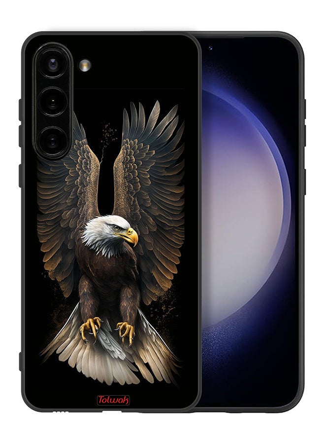 Tolwak Samsung Galaxy S23 5G Protective Case Cover Eagle Spread Wings - Image 2