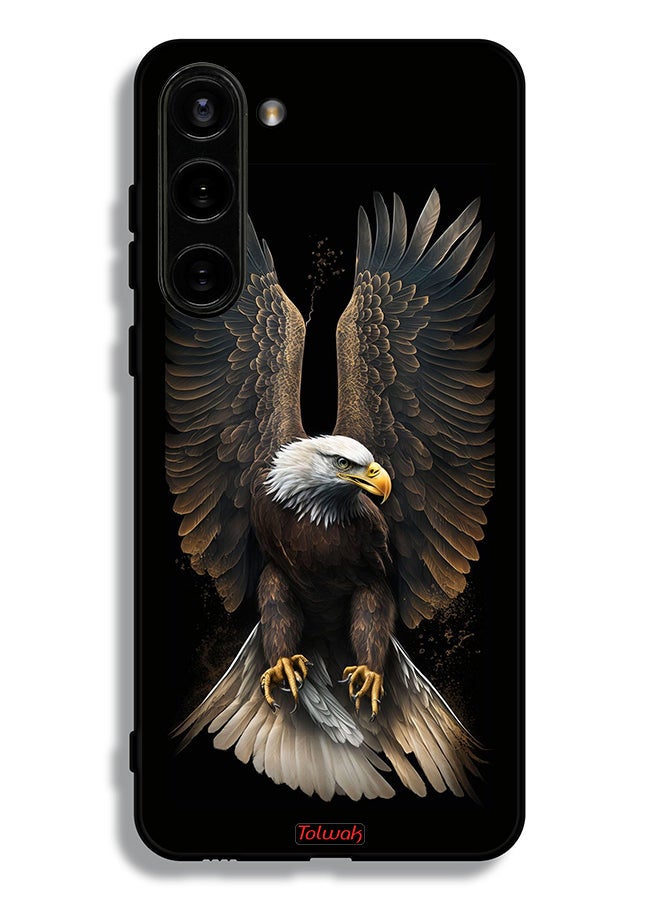 Tolwak Samsung Galaxy S23 5G Protective Case Cover Eagle Spread Wings - Image 3