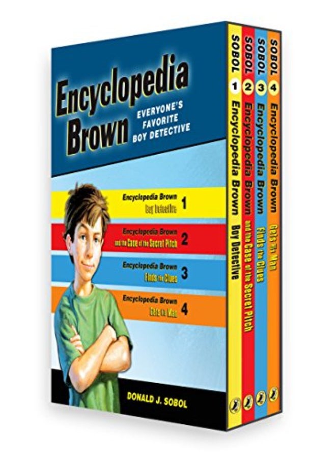 null - Encyclopedia Brown Box Set (4 Books) - Image 1
