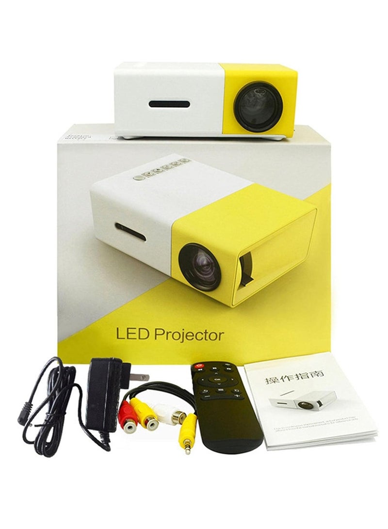 ELTRAZONE "Ultra Mini YG300 Projector – Portable and Durable for Smartphones, Laptops, and Home Entertainment" - Image 1