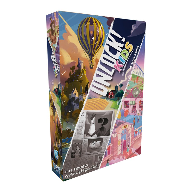Asmodee : Unlock Kids / Detective stories (English Game) - Image 1