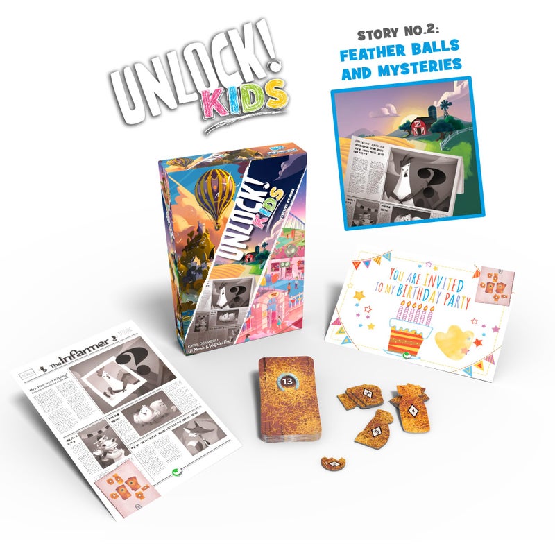 Asmodee : Unlock Kids / Detective stories (English Game) - Image 4