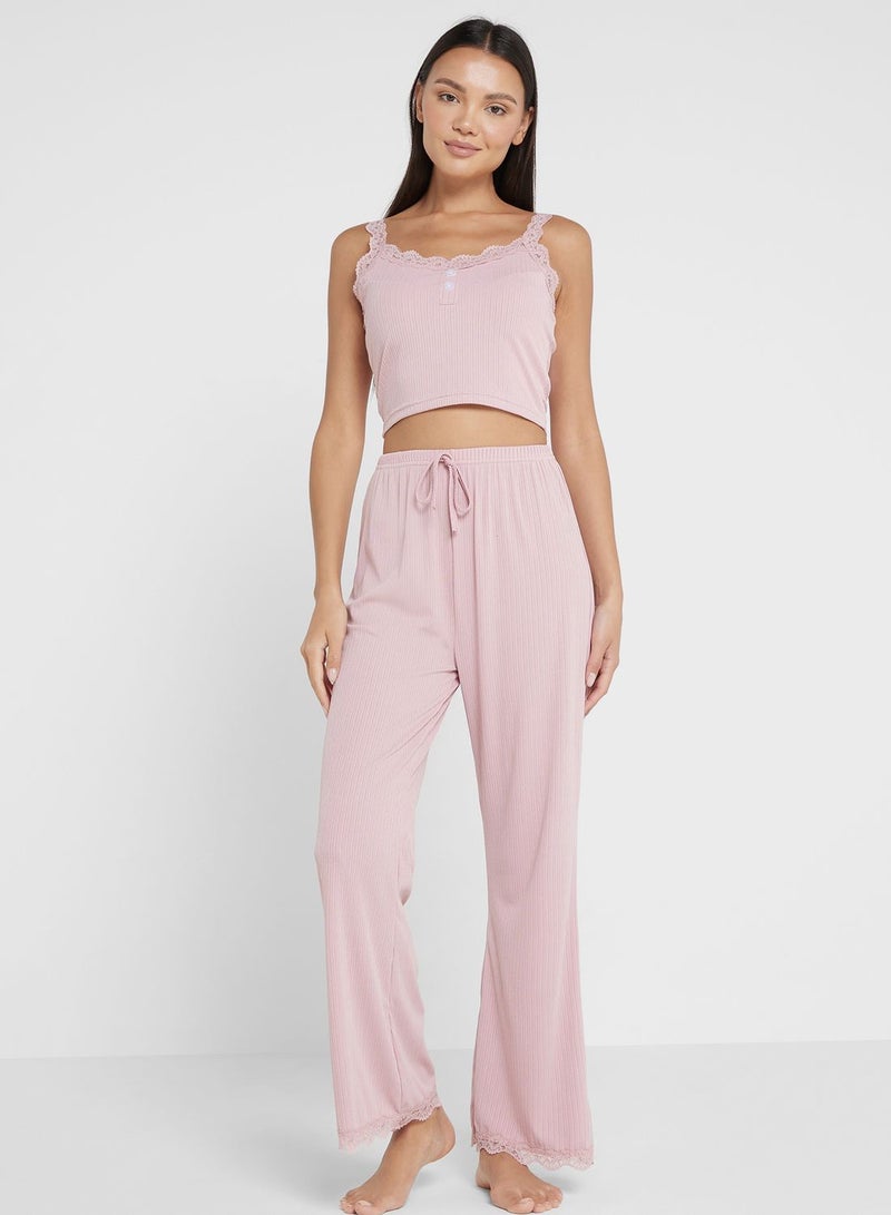 جينجر طقم بيجامة مضلع - Image 5