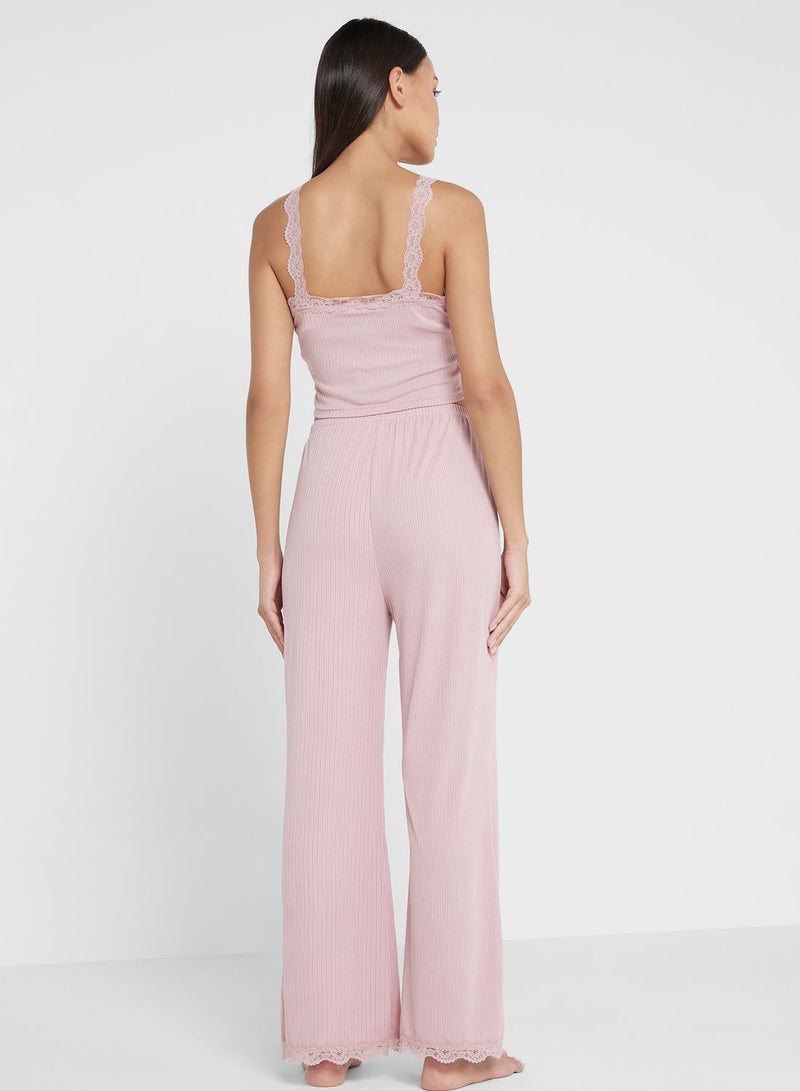 جينجر طقم بيجامة مضلع - Image 2