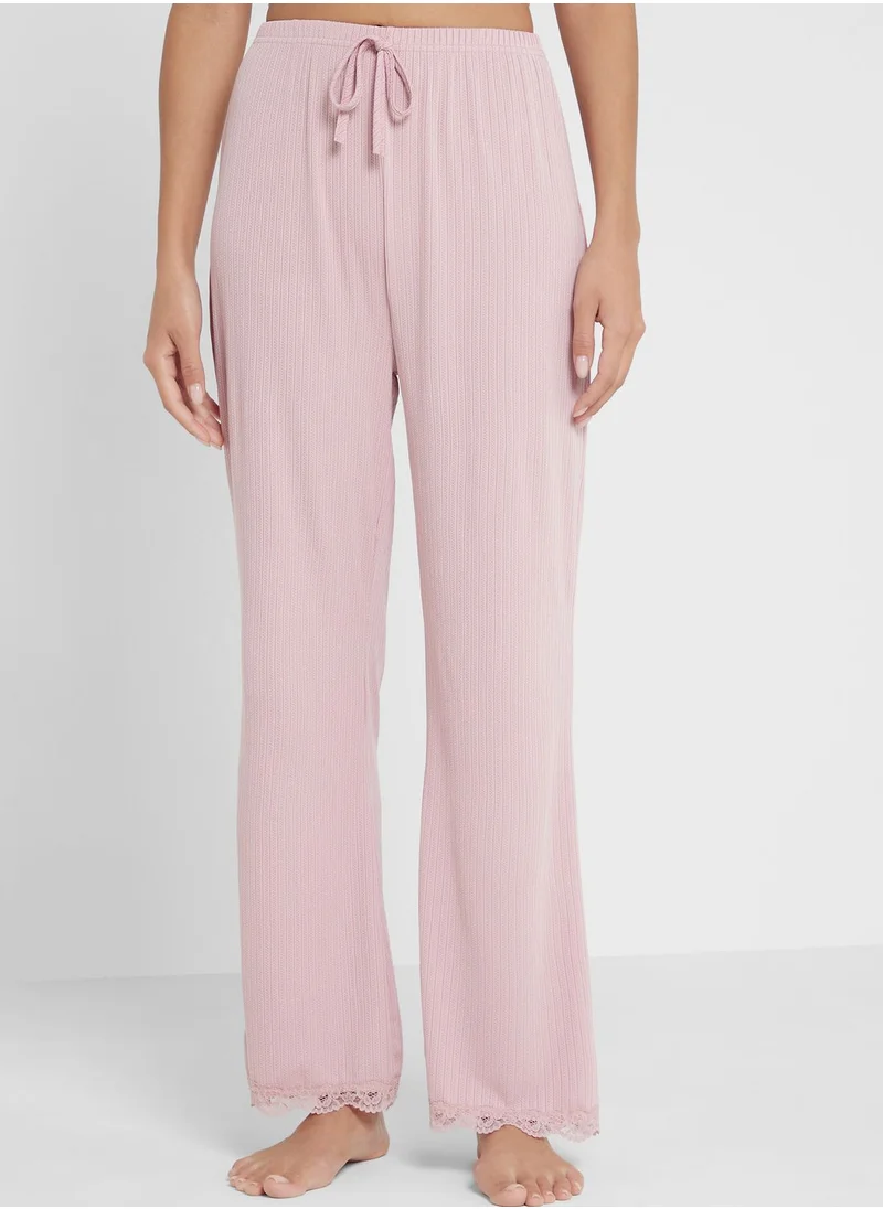 جينجر Ribbed Pyjama Set