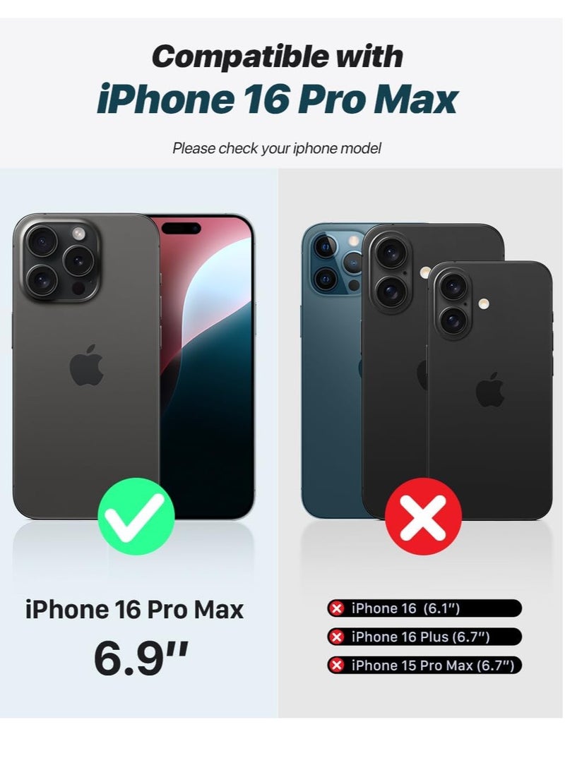 BORTONY iPhone 16 Pro Max Case 6.9 inch Liquid Silicone Case iPhone 16 Pro Max Cover Gel Rubber Soft Silky Touch Shockproof Thin Protective Cover for Apple iPhone 16 Pro Max - Image 2