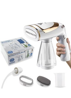 Foldable Garment Steamer, 1600W Portable Garment Steamer for Clothes, Travel Steamer with Detachable 250ml Water Tank, Fast Heat Up in 20s