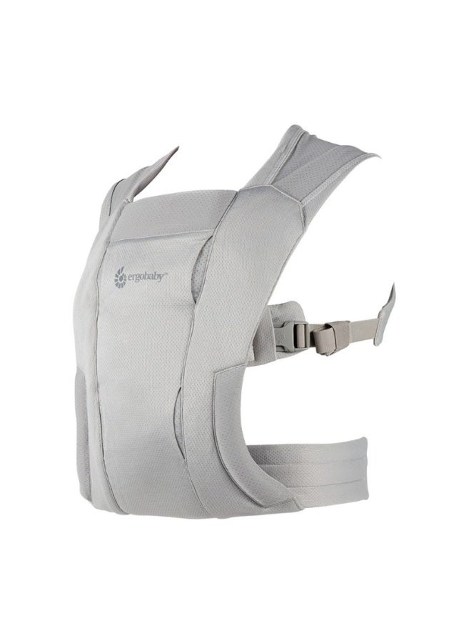 ergobaby Embrace Soft Air Mesh Ergonomic Baby Carrier For Newborns From Birth, Ergonomic 2 - Position Belly Carrier Front Carrier - Soft Grey - Image 2