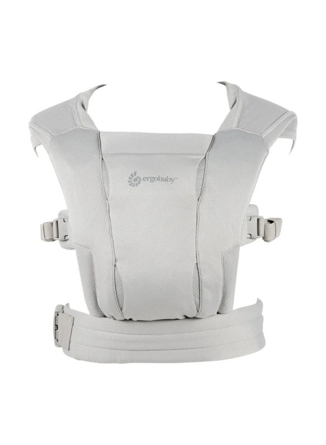 ergobaby Embrace Soft Air Mesh Ergonomic Baby Carrier For Newborns From Birth, Ergonomic 2 - Position Belly Carrier Front Carrier - Soft Grey - Image 1