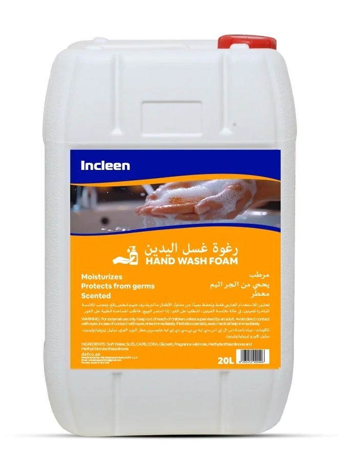 incleen Hand Wash Foam 20L